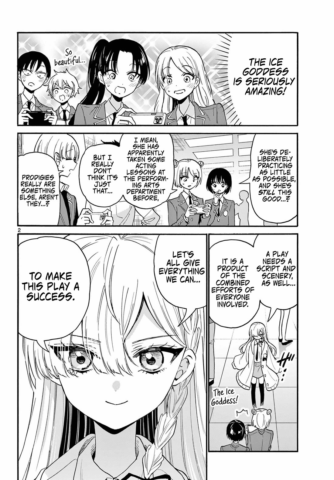 Mikadono Sanshimai wa Angai, Choroi chapter 172 page 2