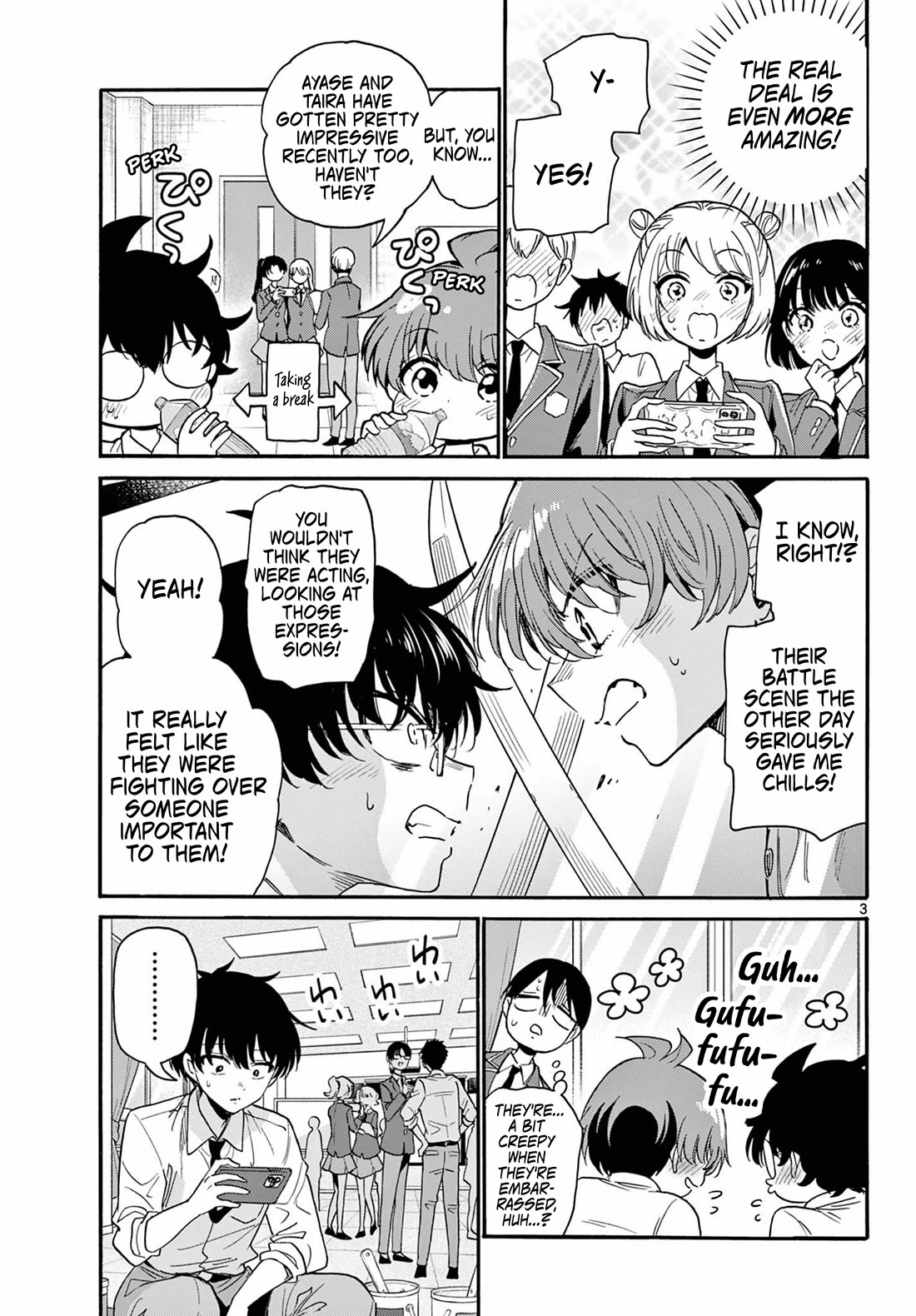 Mikadono Sanshimai wa Angai, Choroi chapter 172 page 3