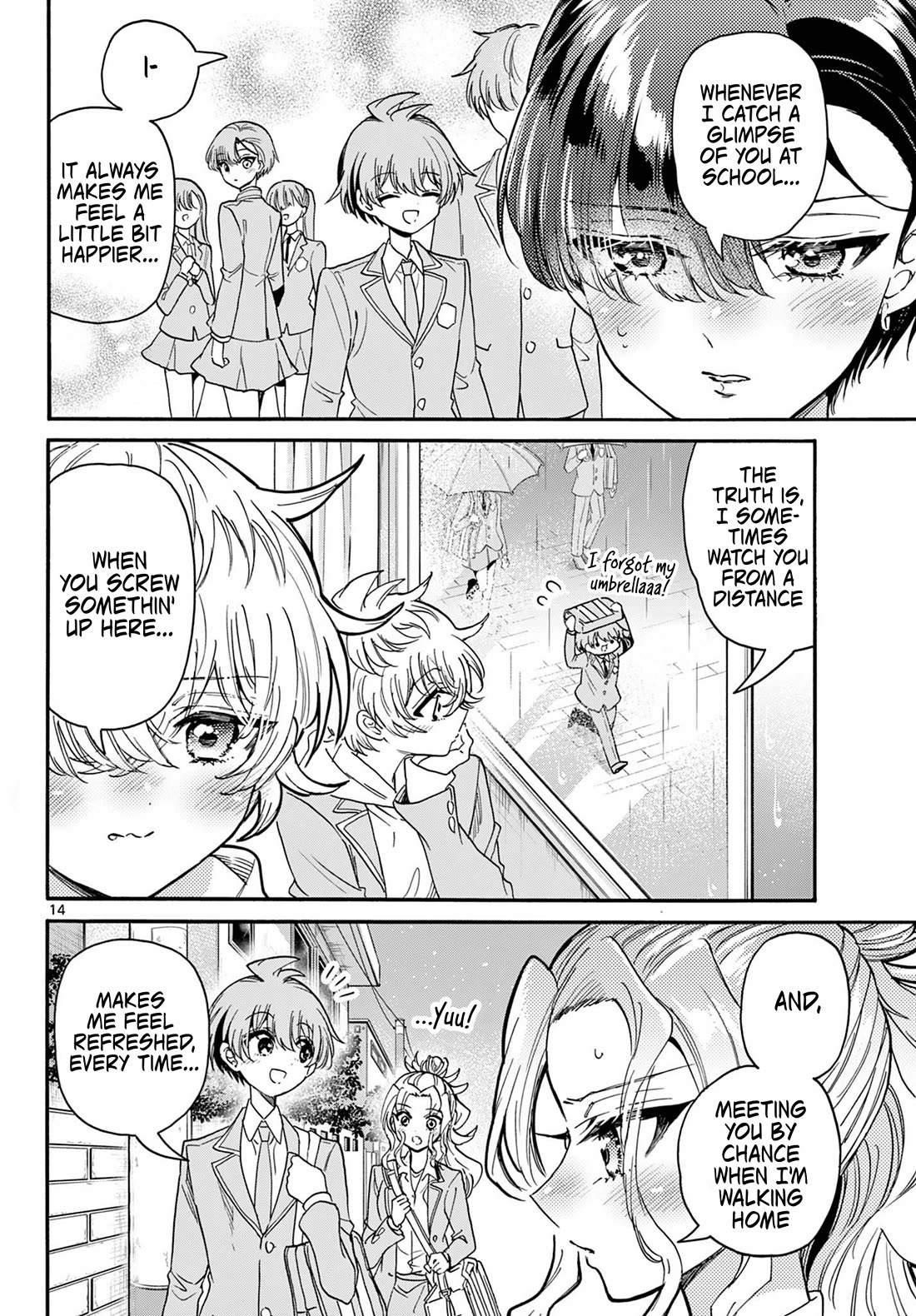 Mikadono Sanshimai wa Angai, Choroi chapter 173 page 13