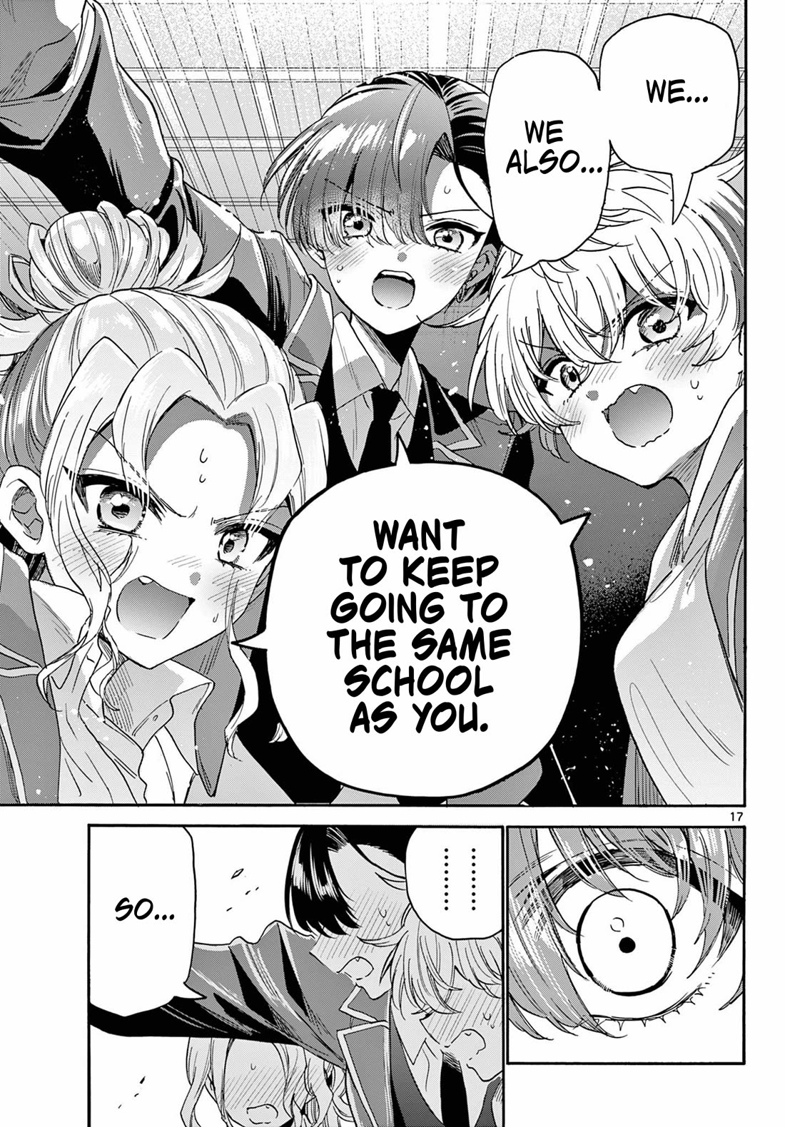 Mikadono Sanshimai wa Angai, Choroi chapter 173 page 16