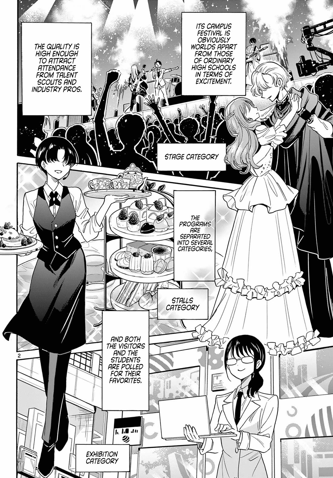Mikadono Sanshimai wa Angai, Choroi chapter 173 page 2