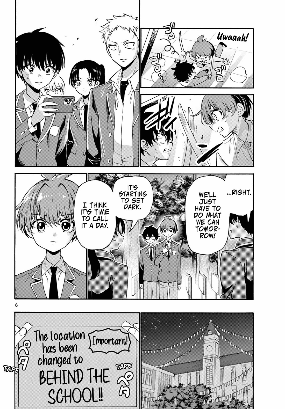 Mikadono Sanshimai wa Angai, Choroi chapter 173 page 6