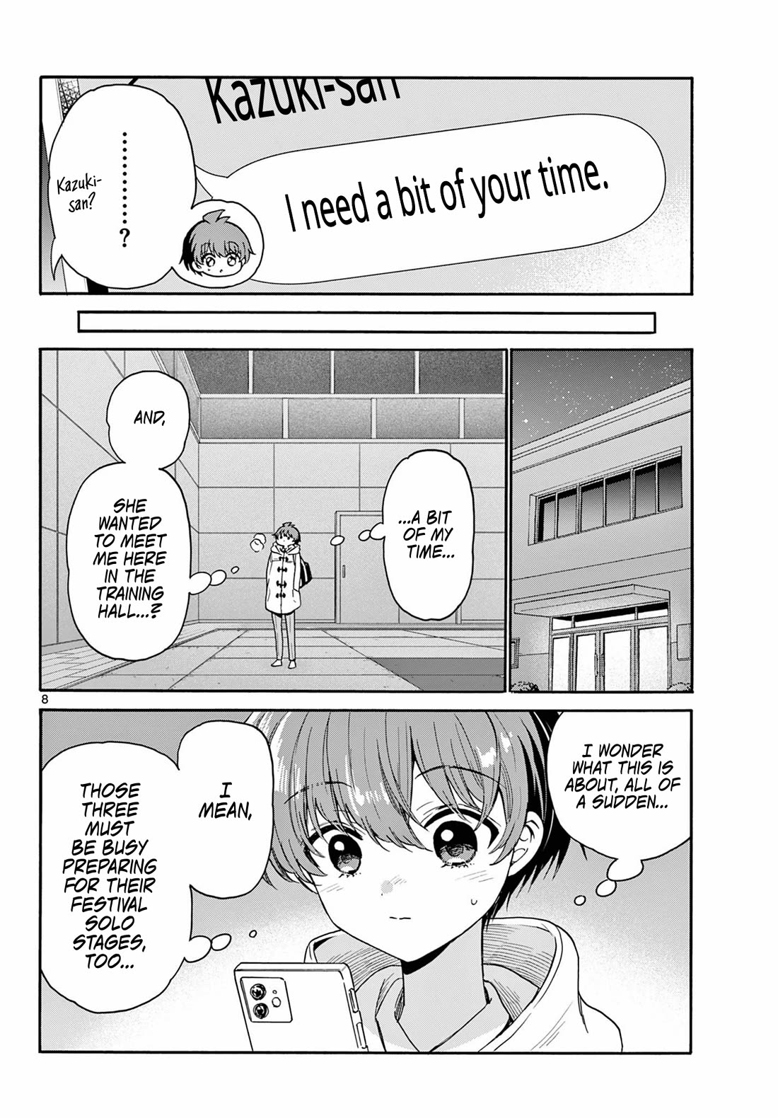 Mikadono Sanshimai wa Angai, Choroi chapter 173 page 8