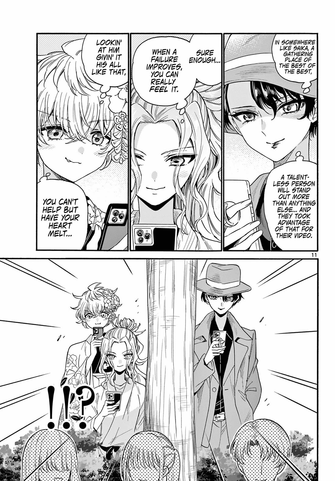 Mikadono Sanshimai wa Angai, Choroi chapter 174 page 11