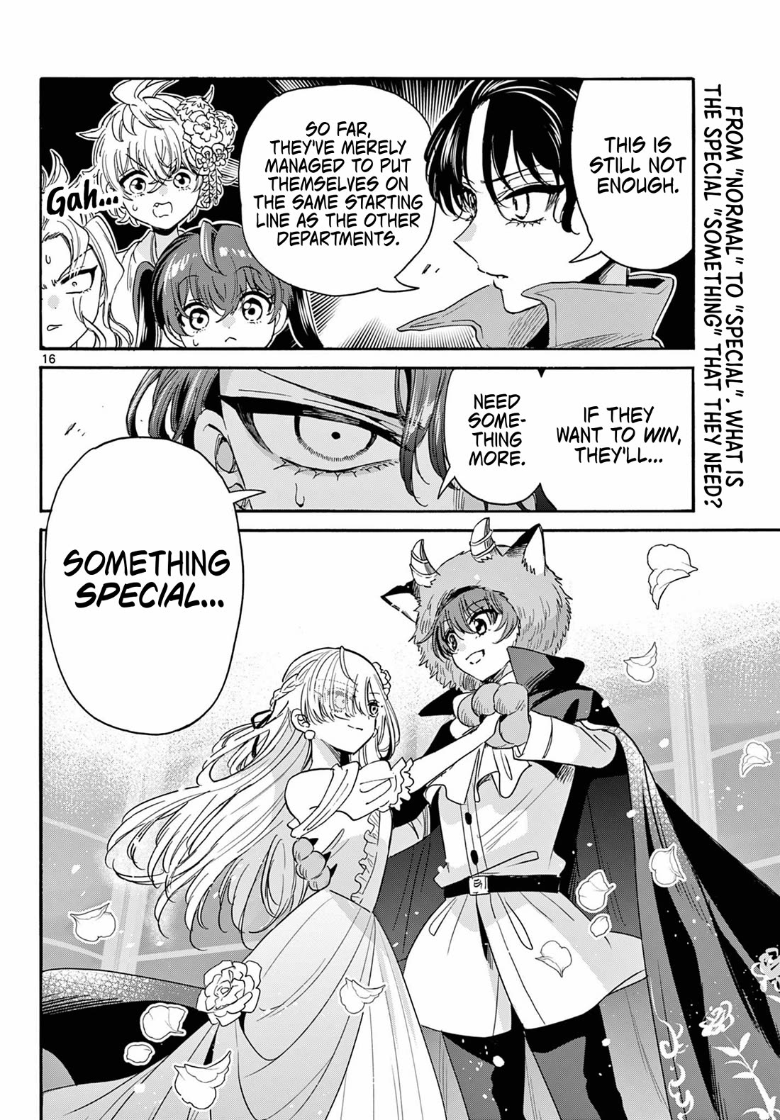 Mikadono Sanshimai wa Angai, Choroi chapter 174 page 16