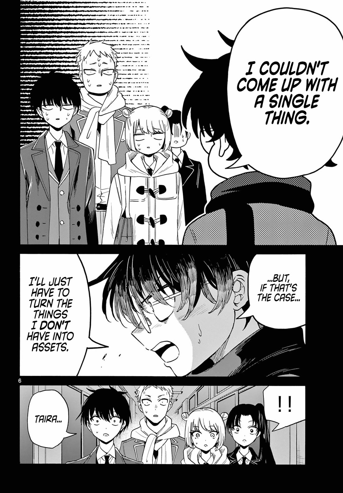 Mikadono Sanshimai wa Angai, Choroi chapter 174 page 6