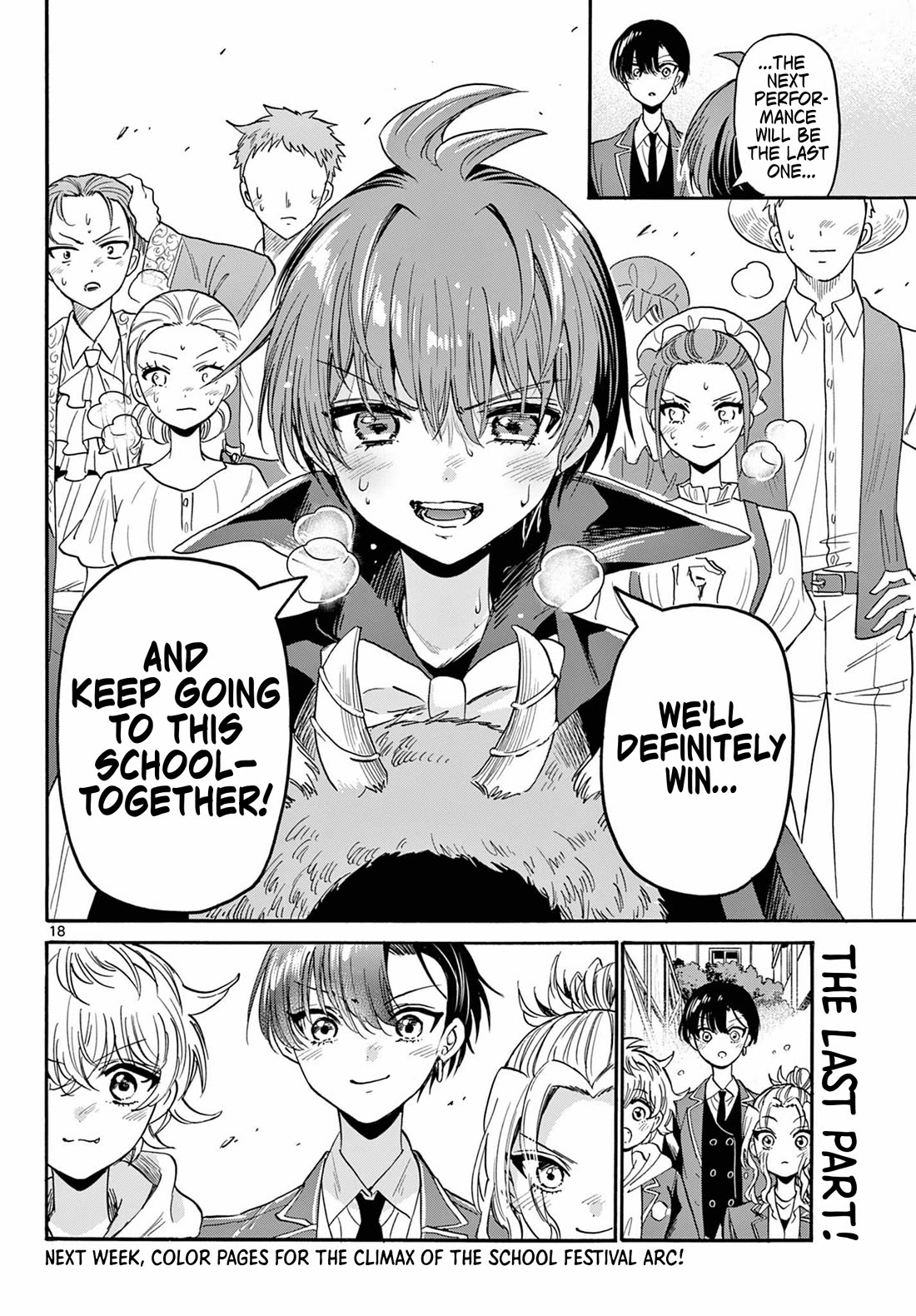 Mikadono Sanshimai wa Angai, Choroi chapter 175 page 18