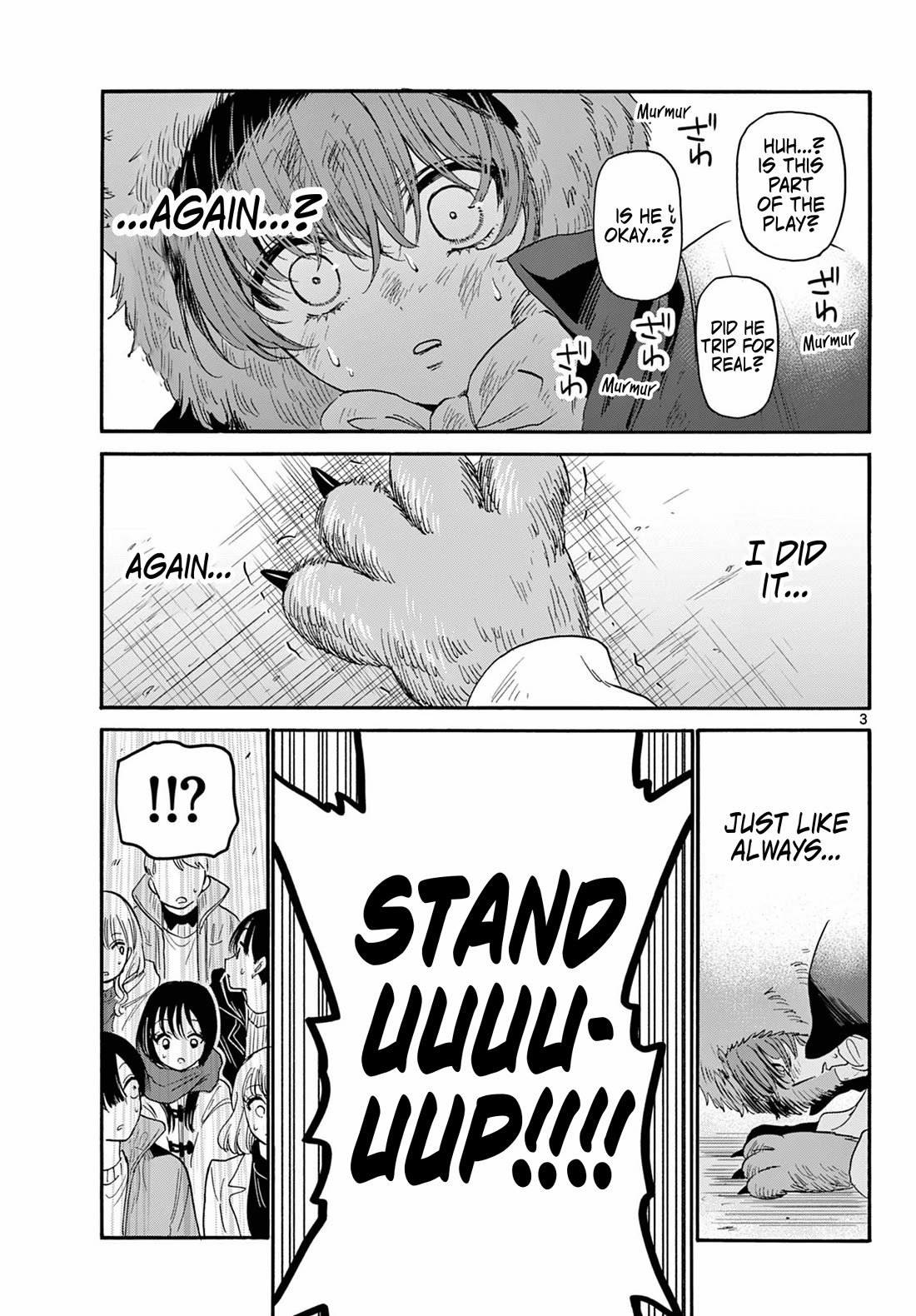 Mikadono Sanshimai wa Angai, Choroi chapter 175 page 3