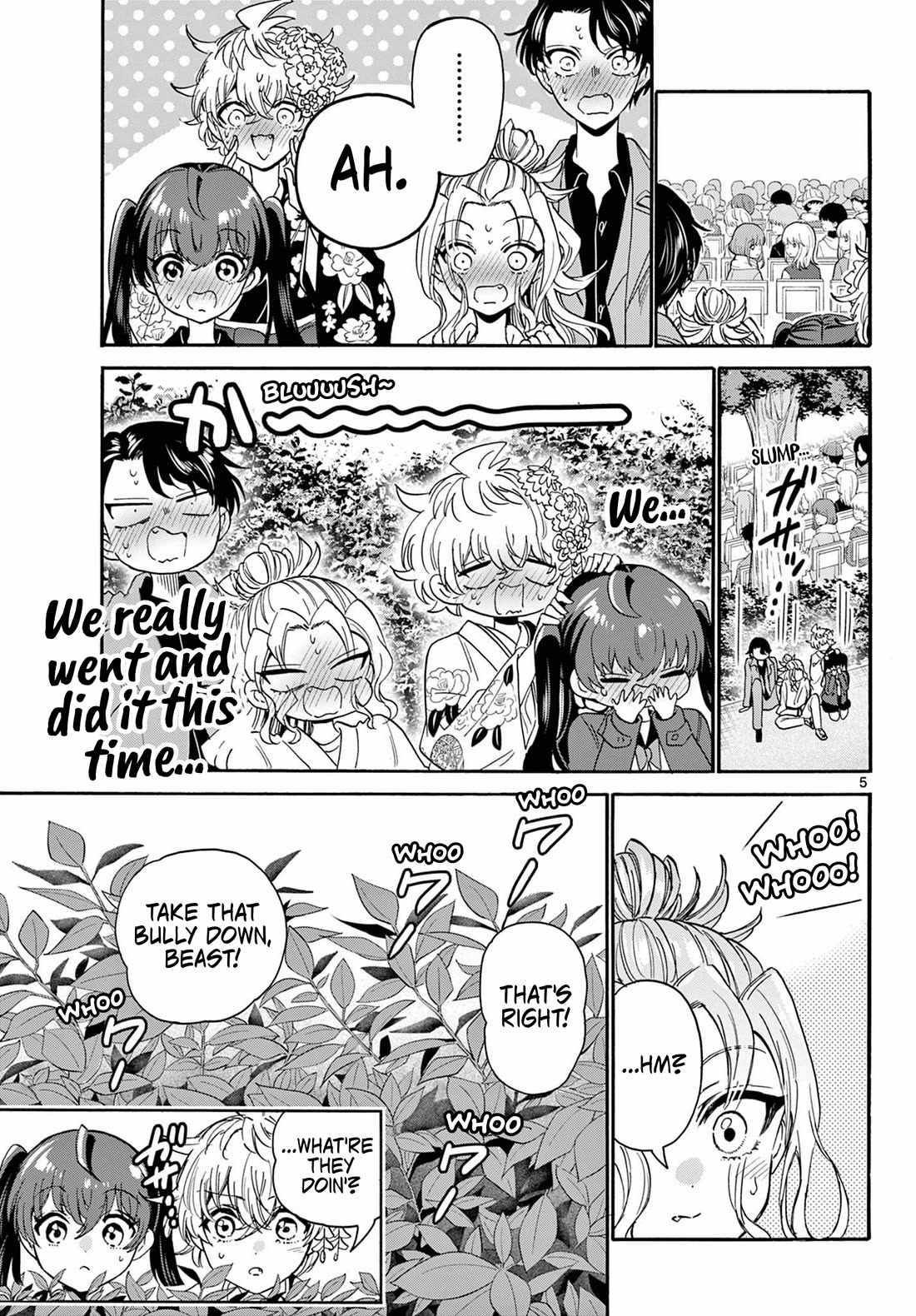 Mikadono Sanshimai wa Angai, Choroi chapter 175 page 5