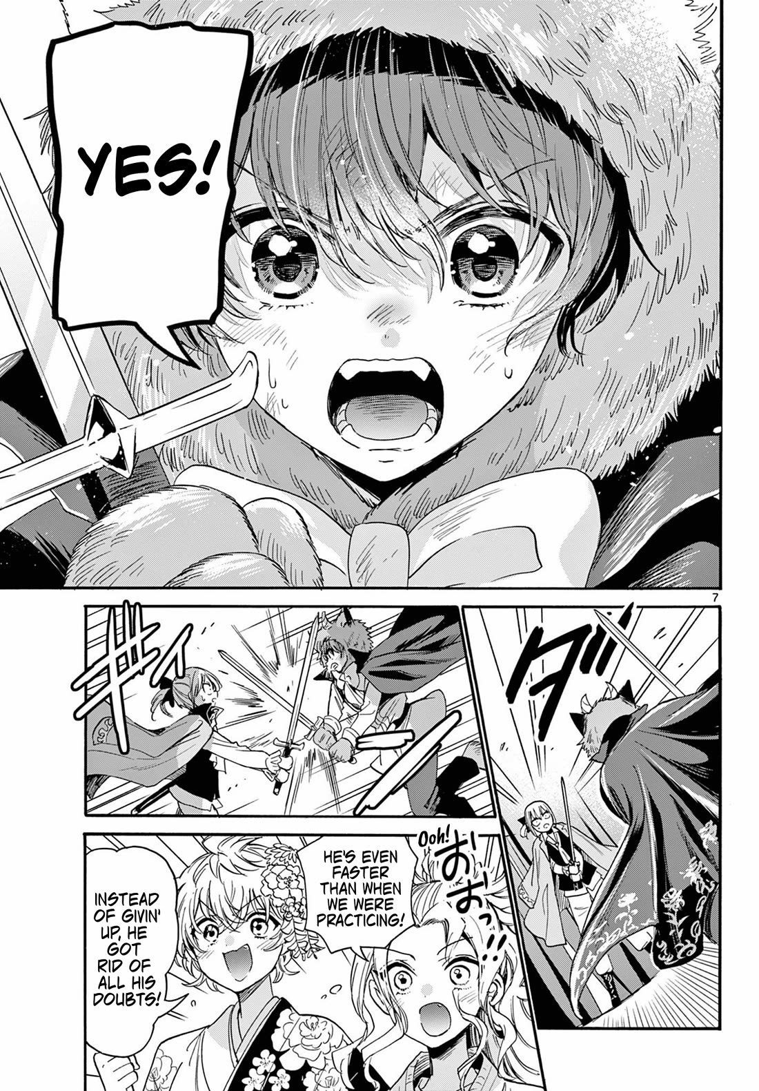 Mikadono Sanshimai wa Angai, Choroi chapter 175 page 7