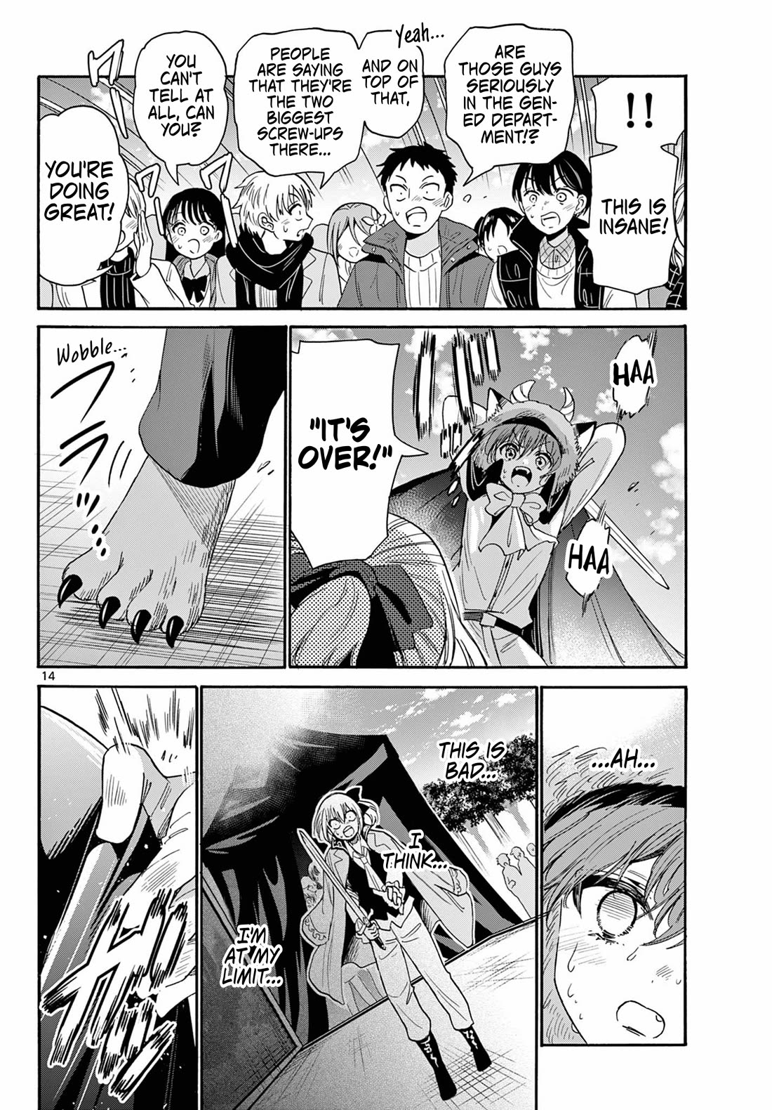 Mikadono Sanshimai wa Angai, Choroi chapter 176 page 13