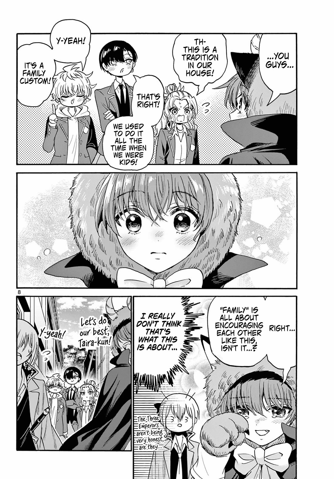 Mikadono Sanshimai wa Angai, Choroi chapter 176 page 7