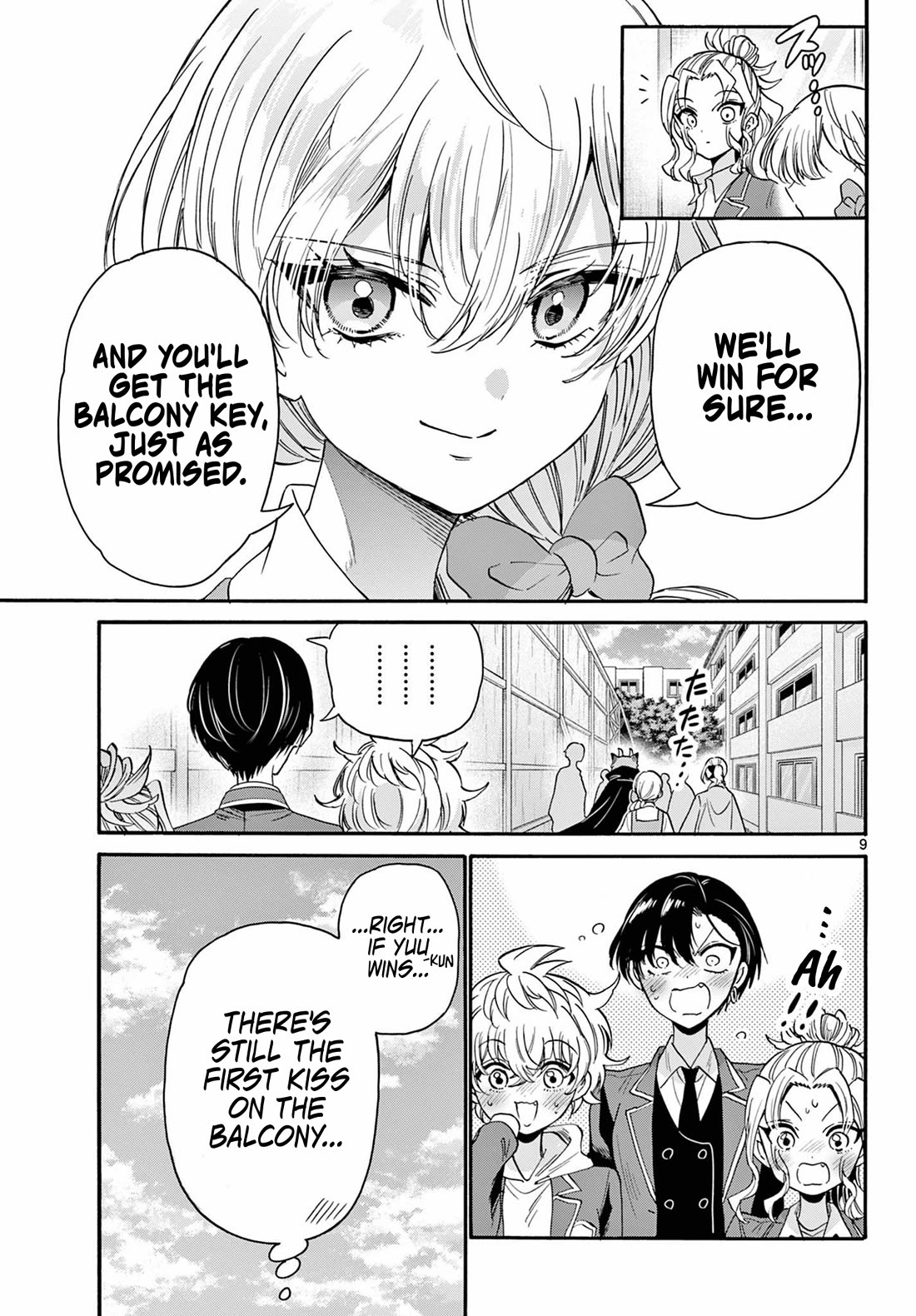 Mikadono Sanshimai wa Angai, Choroi chapter 176 page 8