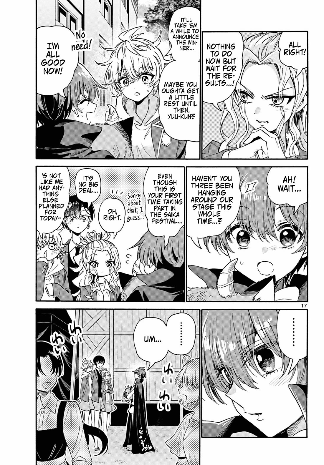 Mikadono Sanshimai wa Angai, Choroi chapter 177 page 16