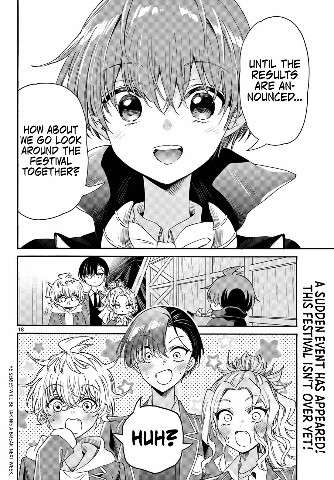 Mikadono Sanshimai wa Angai, Choroi chapter 177 page 17