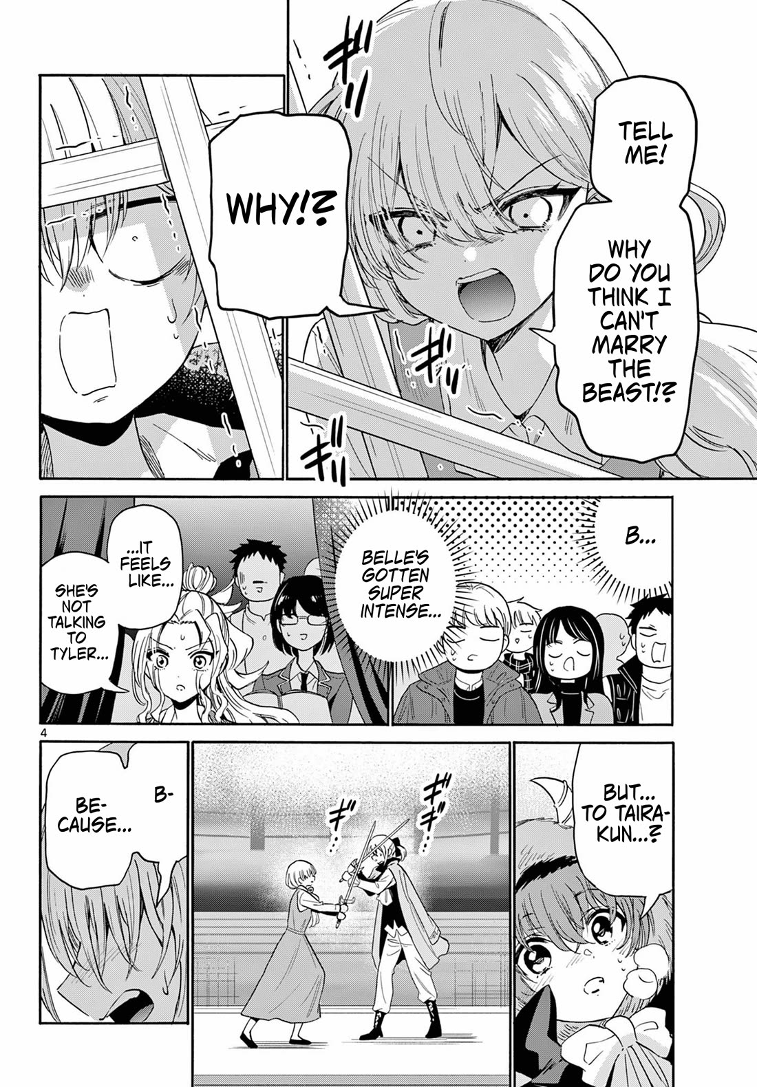 Mikadono Sanshimai wa Angai, Choroi chapter 177 page 4