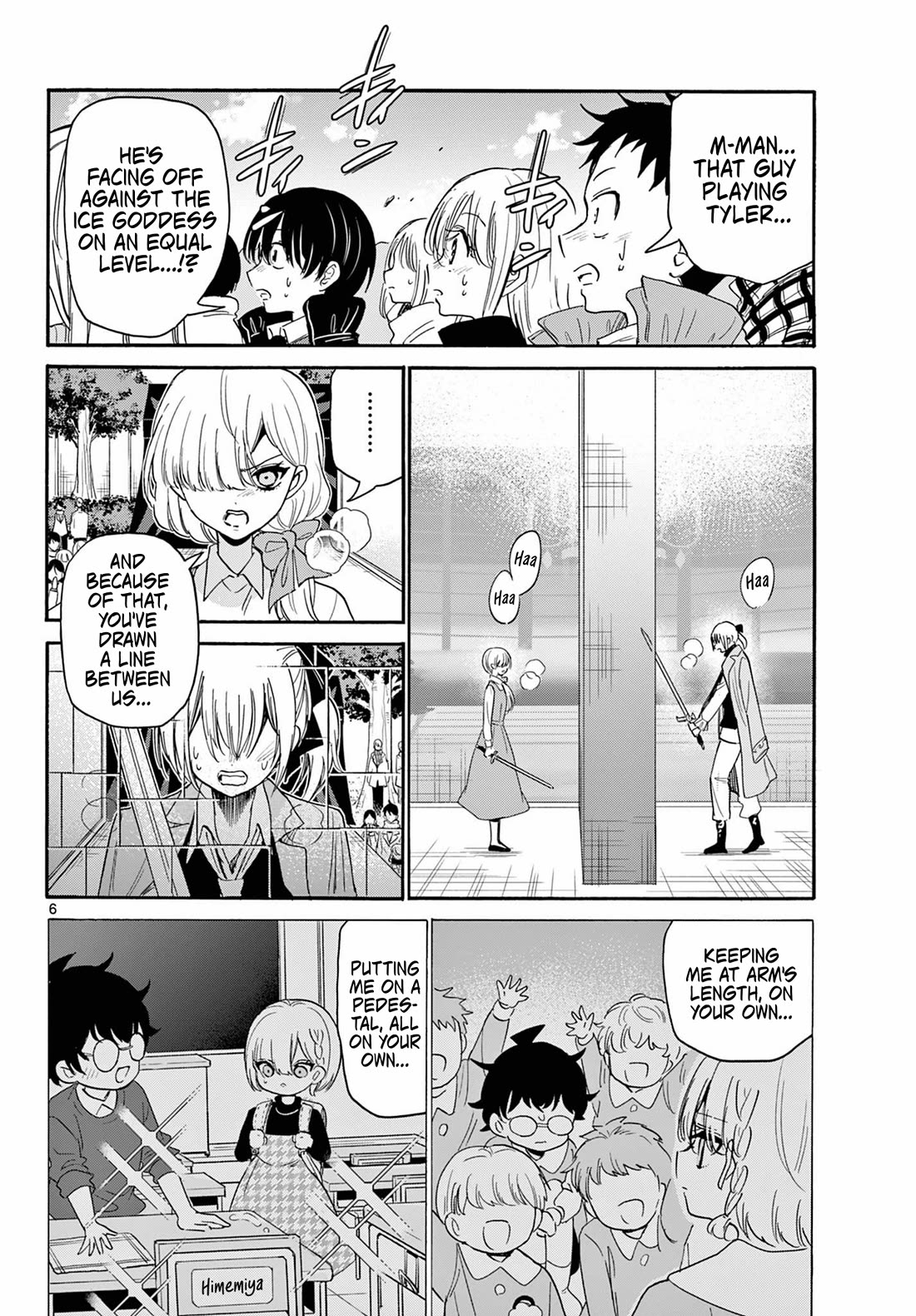 Mikadono Sanshimai wa Angai, Choroi chapter 177 page 6