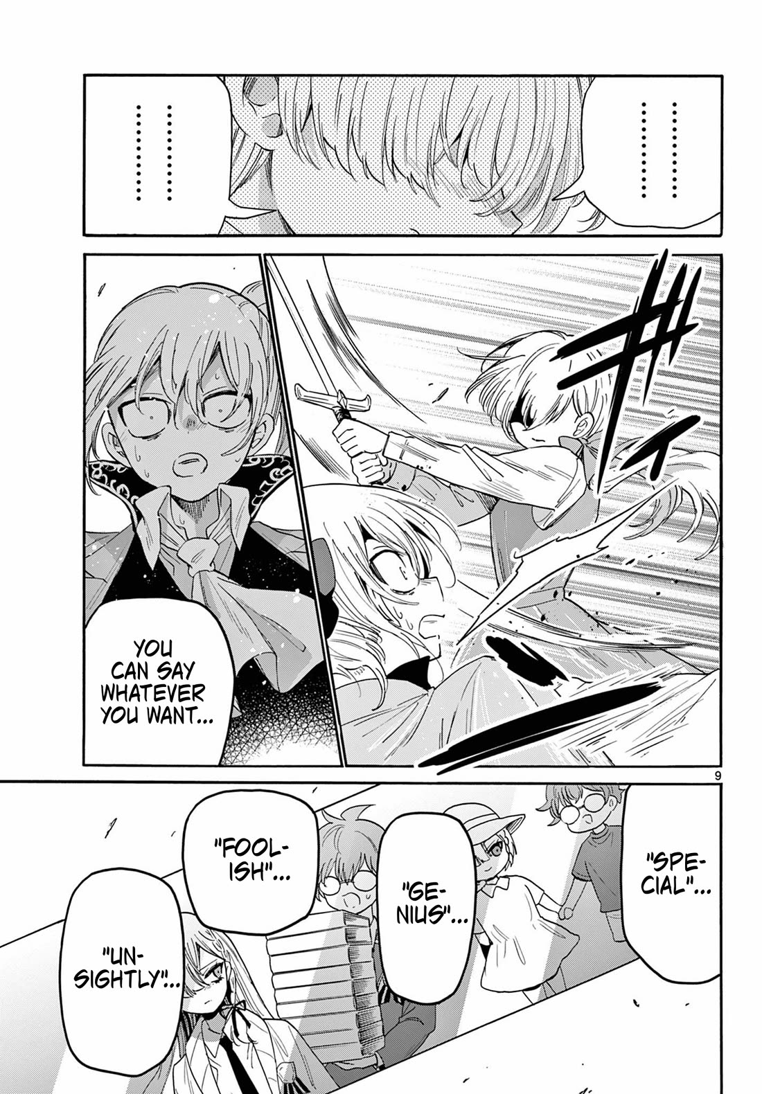 Mikadono Sanshimai wa Angai, Choroi chapter 177 page 9