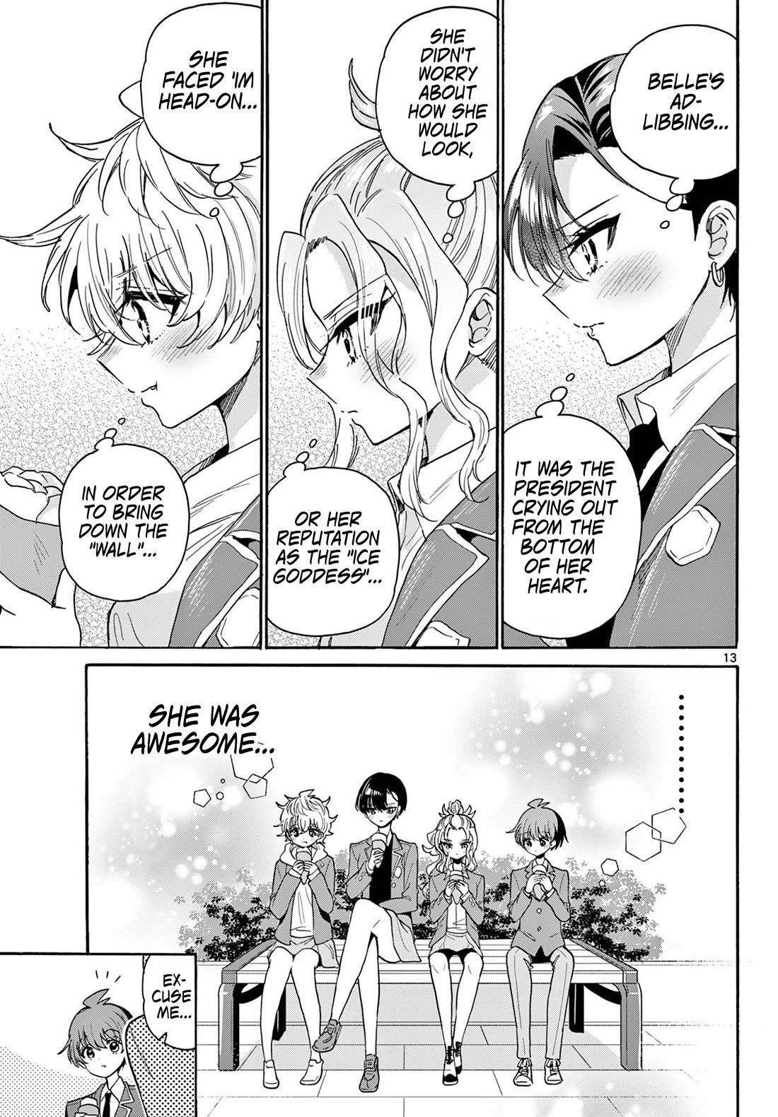 Mikadono Sanshimai wa Angai, Choroi chapter 178 page 13