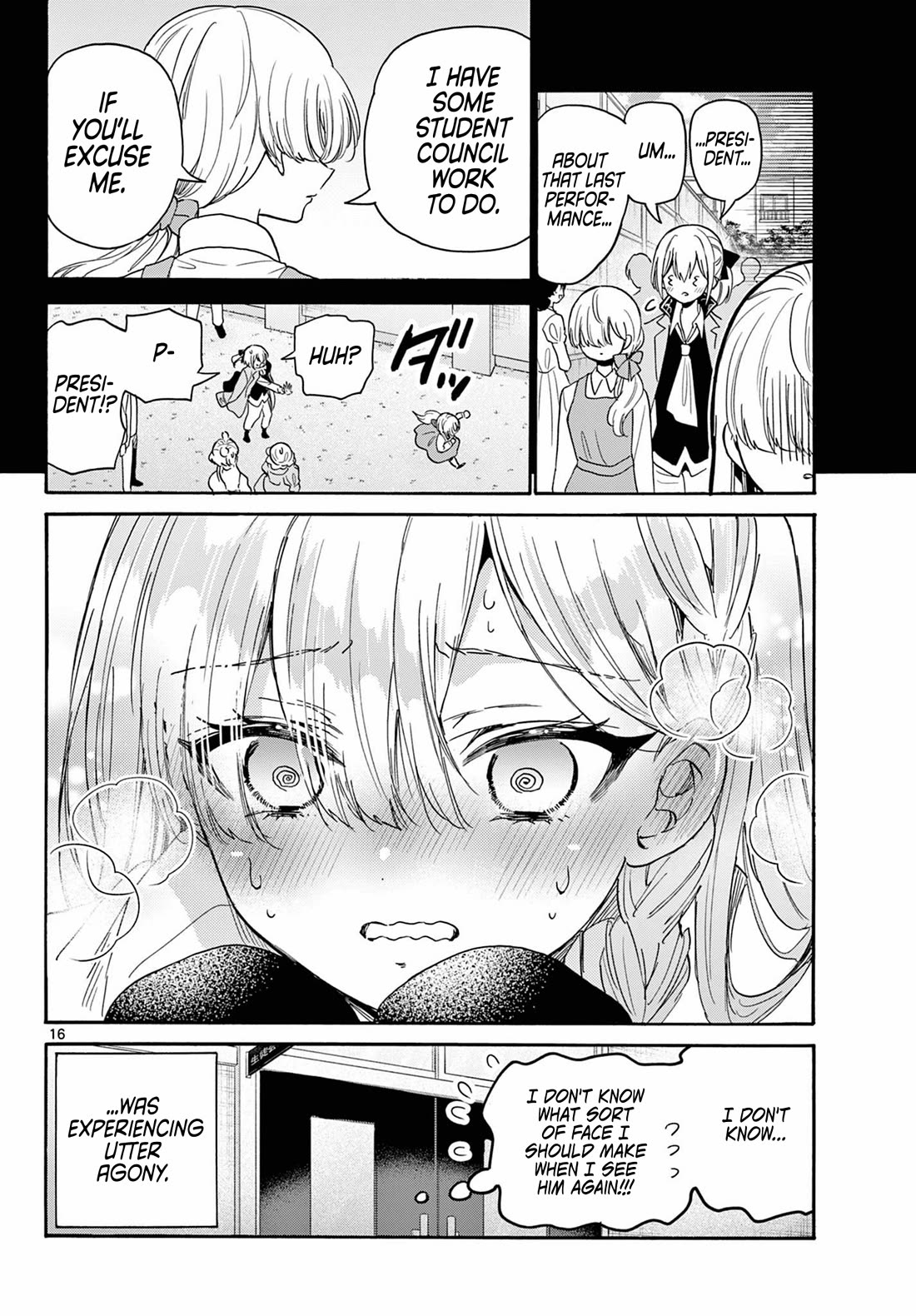 Mikadono Sanshimai wa Angai, Choroi chapter 178 page 16