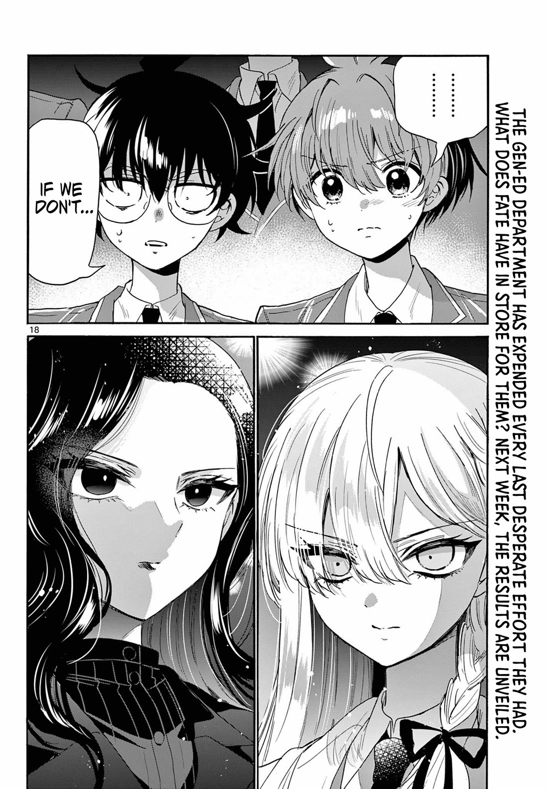 Mikadono Sanshimai wa Angai, Choroi chapter 178 page 18