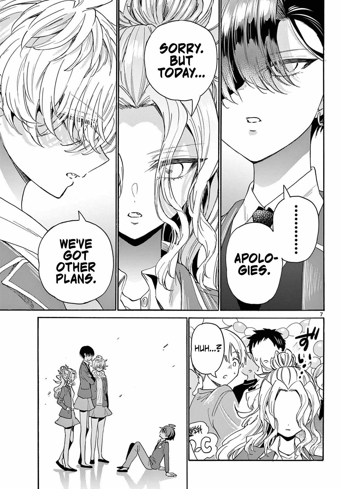 Mikadono Sanshimai wa Angai, Choroi chapter 178 page 7