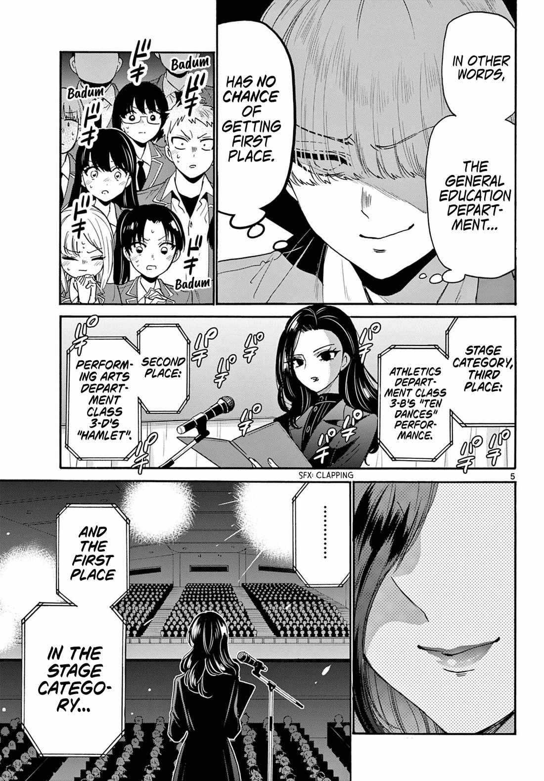 Mikadono Sanshimai wa Angai, Choroi chapter 179 page 5