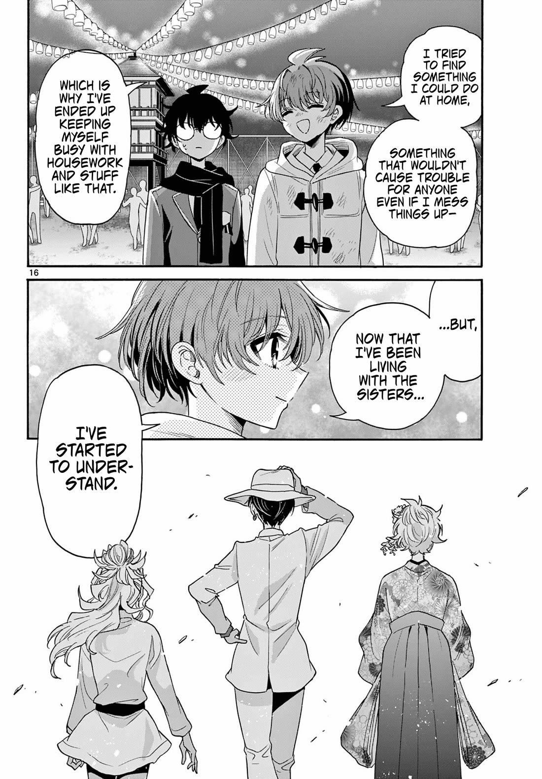 Mikadono Sanshimai wa Angai, Choroi chapter 180 page 16