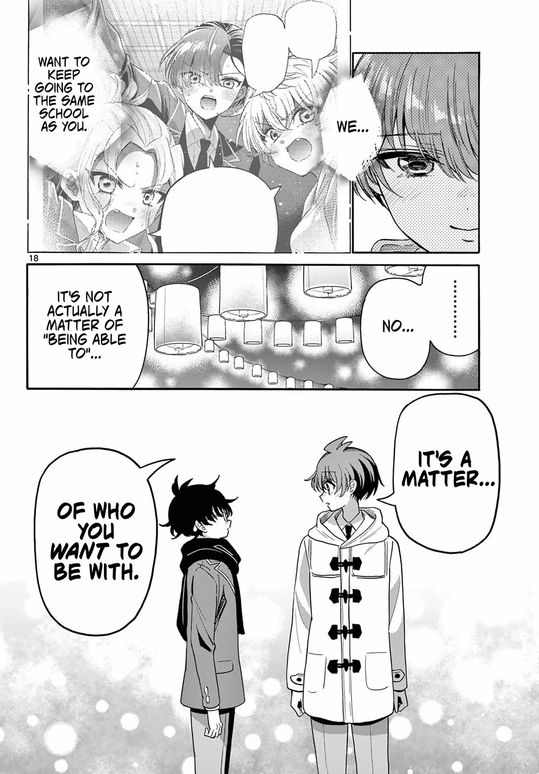 Mikadono Sanshimai wa Angai, Choroi chapter 180 page 18