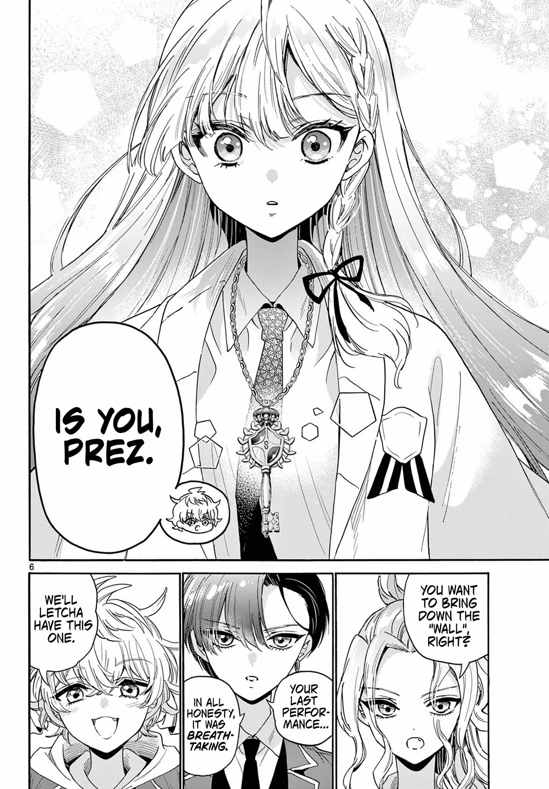 Mikadono Sanshimai wa Angai, Choroi chapter 180 page 6