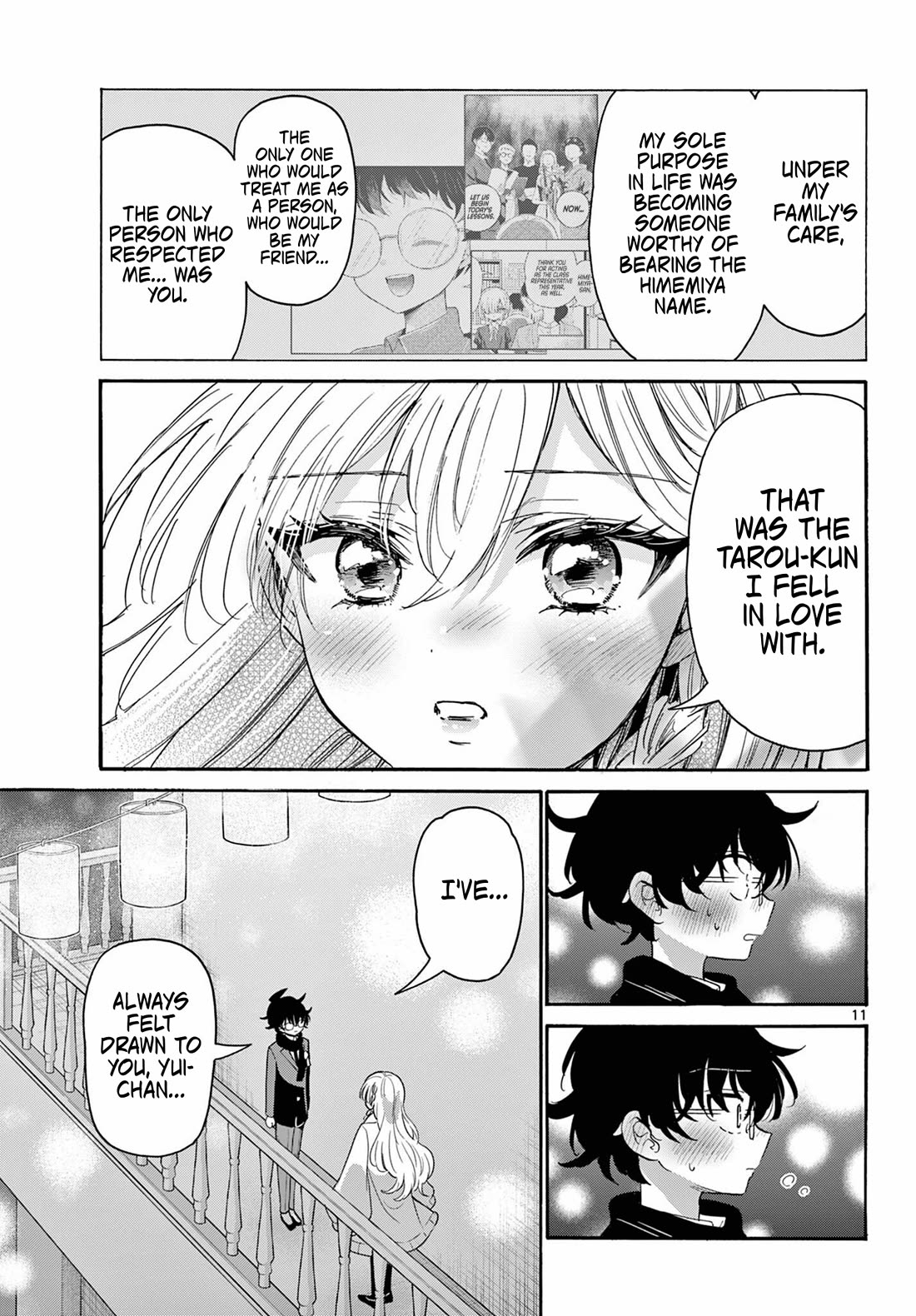 Mikadono Sanshimai wa Angai, Choroi chapter 181 page 11