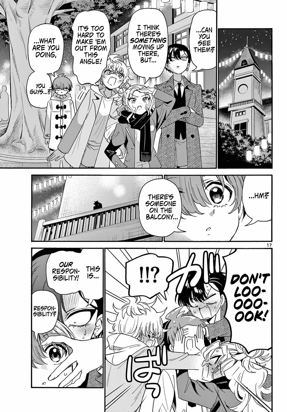 Mikadono Sanshimai wa Angai, Choroi chapter 181 page 17