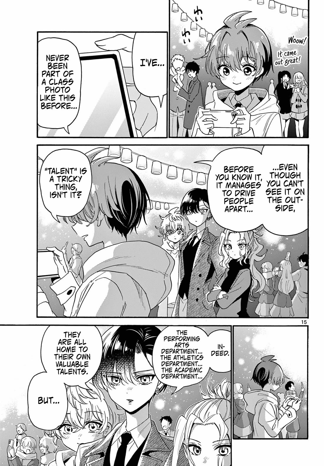 Mikadono Sanshimai wa Angai, Choroi chapter 182 page 15