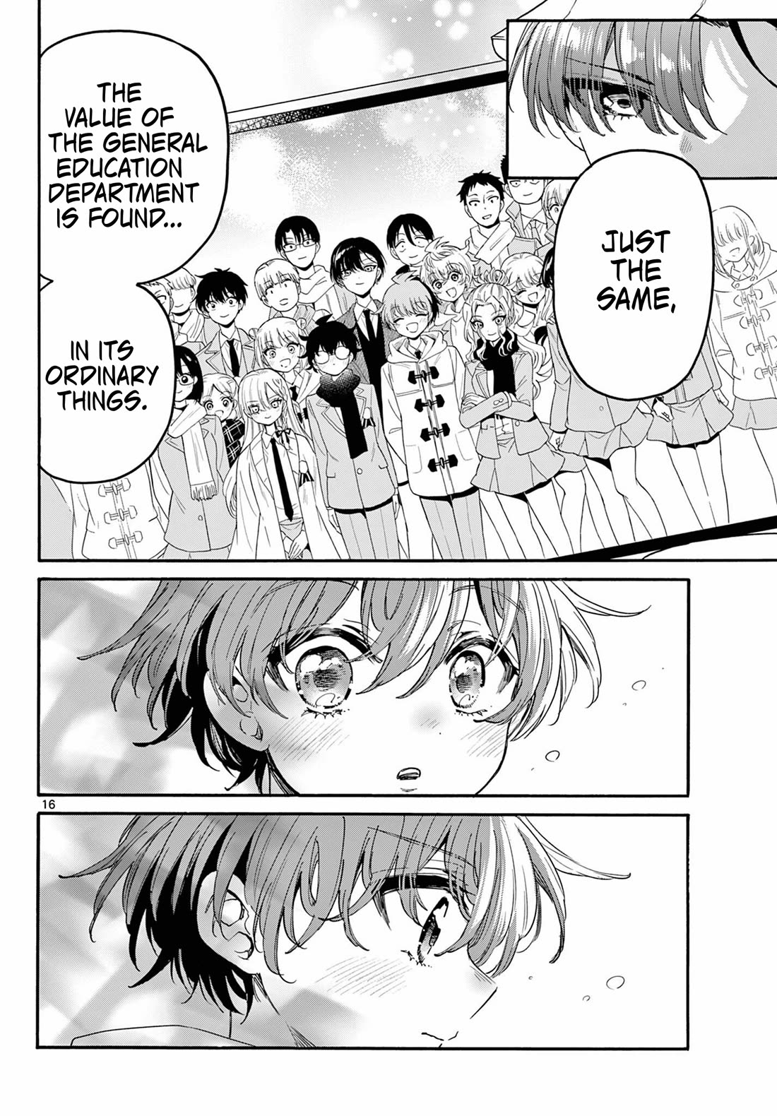 Mikadono Sanshimai wa Angai, Choroi chapter 182 page 16