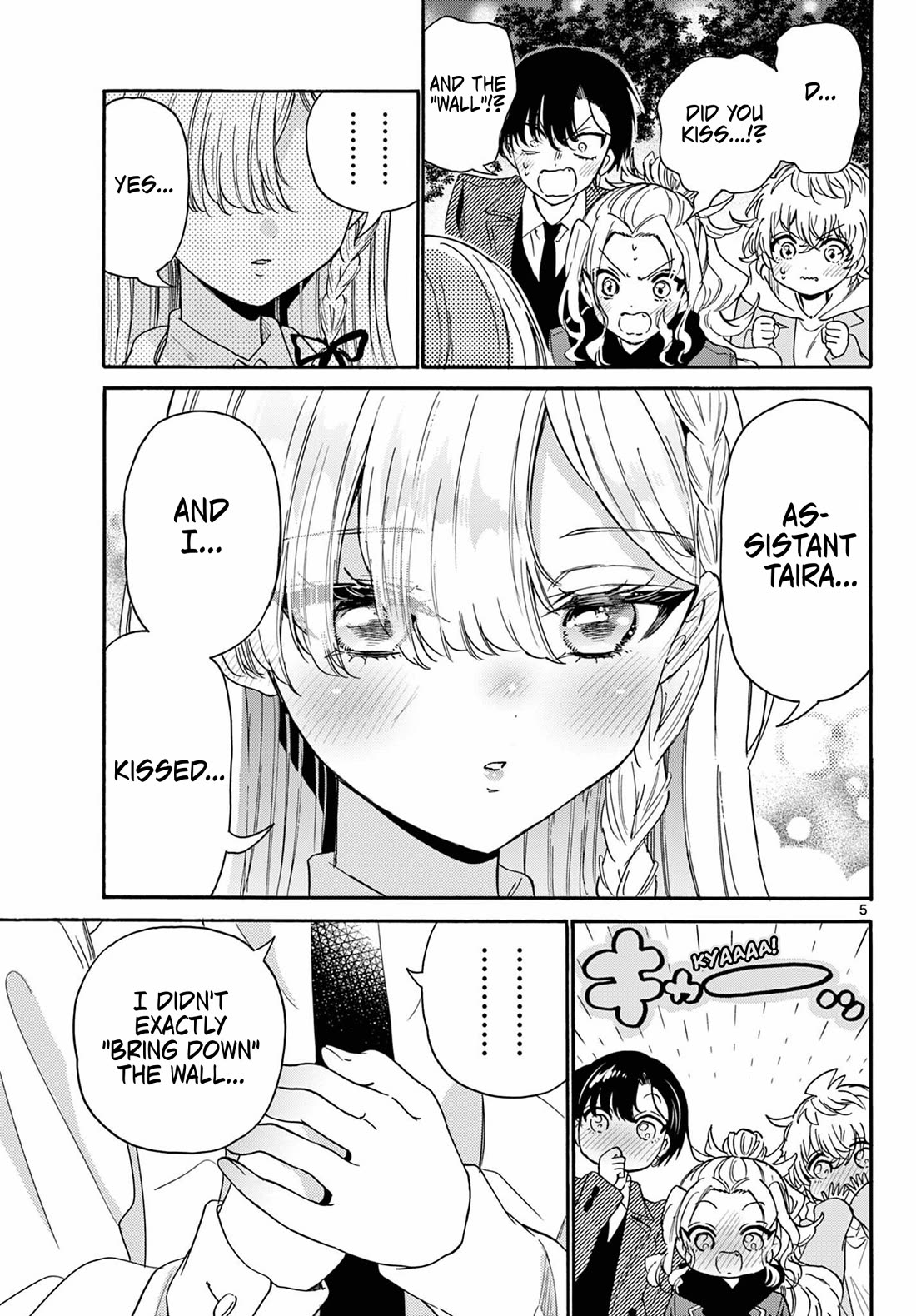 Mikadono Sanshimai wa Angai, Choroi chapter 182 page 5