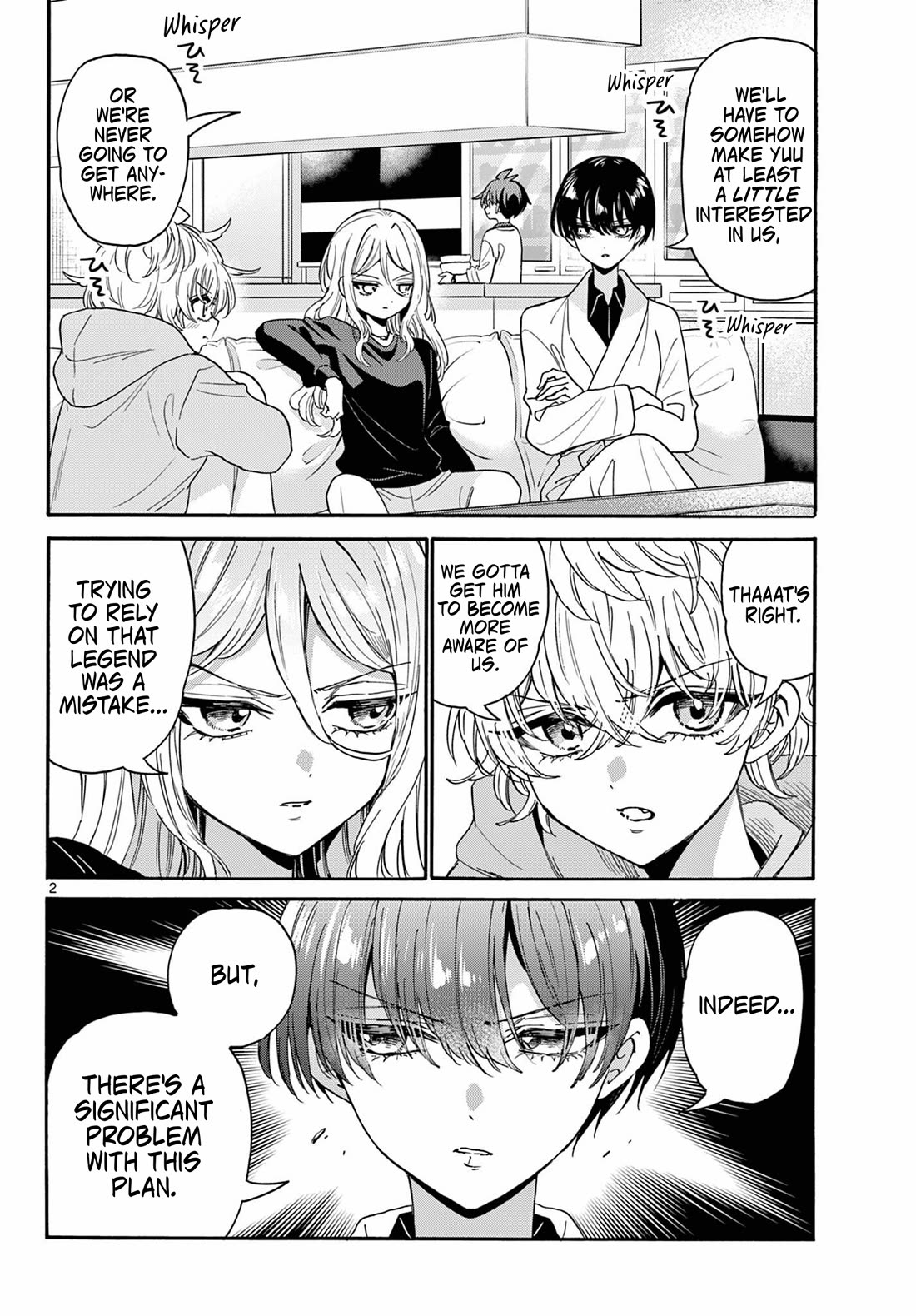 Mikadono Sanshimai wa Angai, Choroi chapter 183 page 2