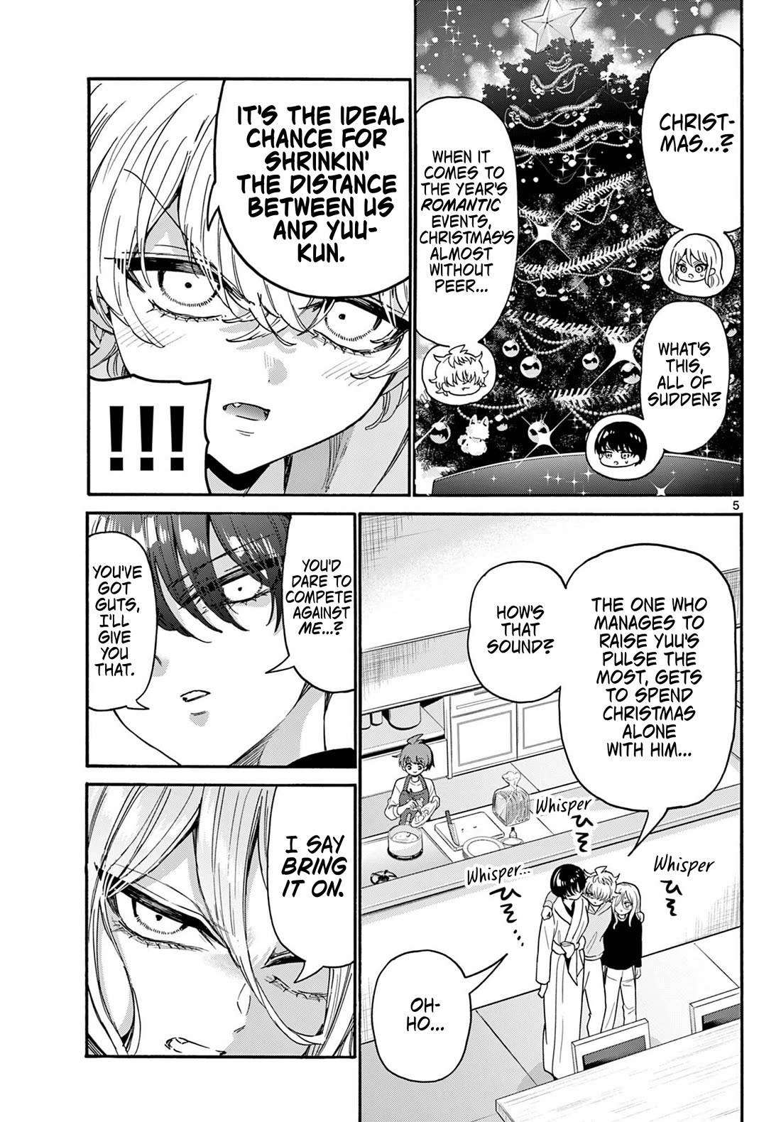 Mikadono Sanshimai wa Angai, Choroi chapter 183 page 5