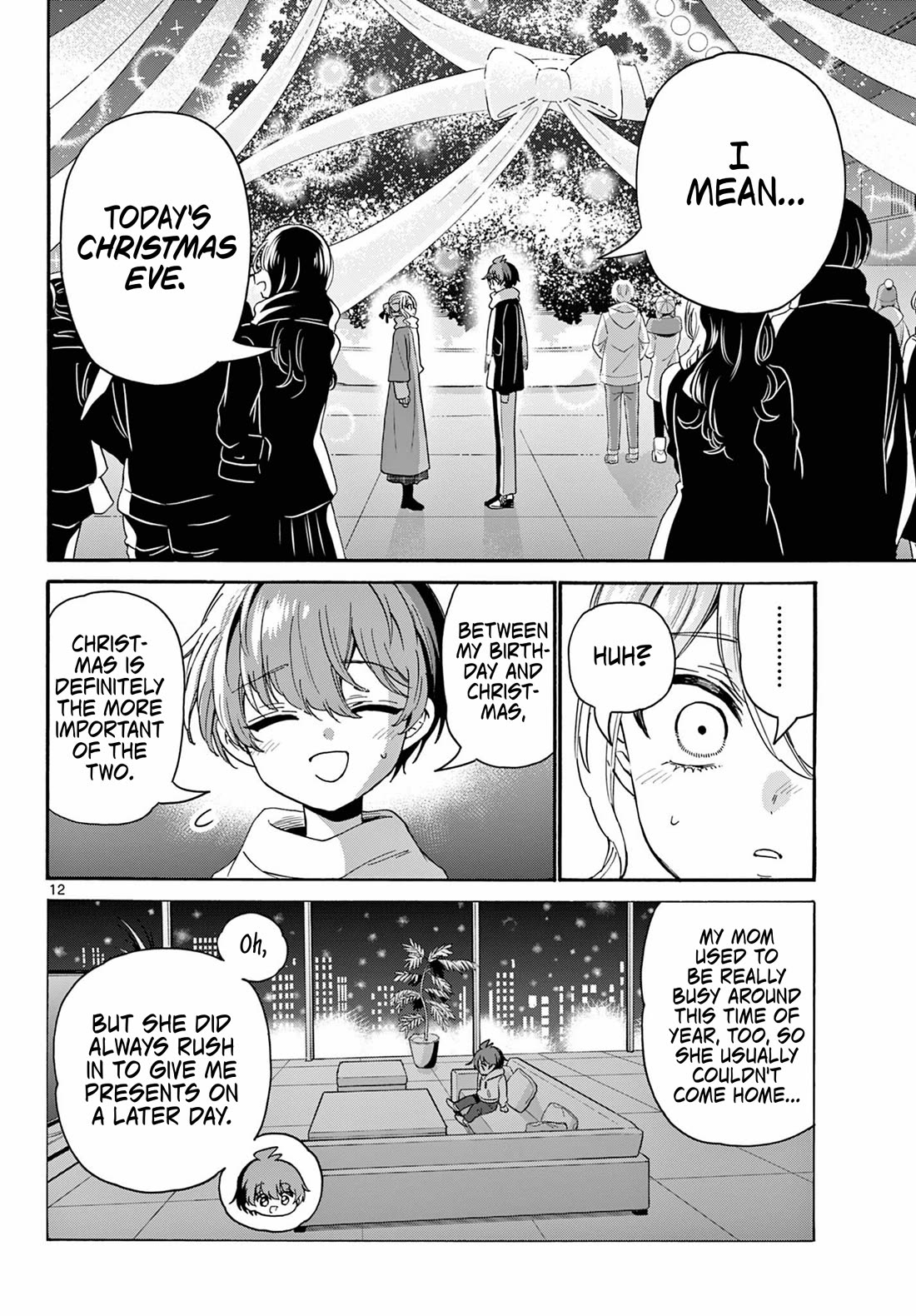 Mikadono Sanshimai wa Angai, Choroi chapter 184 page 12