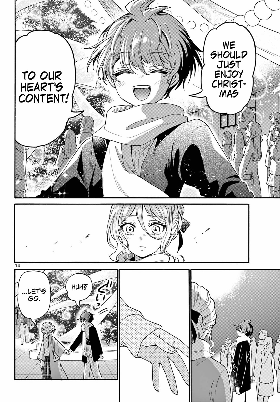 Mikadono Sanshimai wa Angai, Choroi chapter 184 page 14