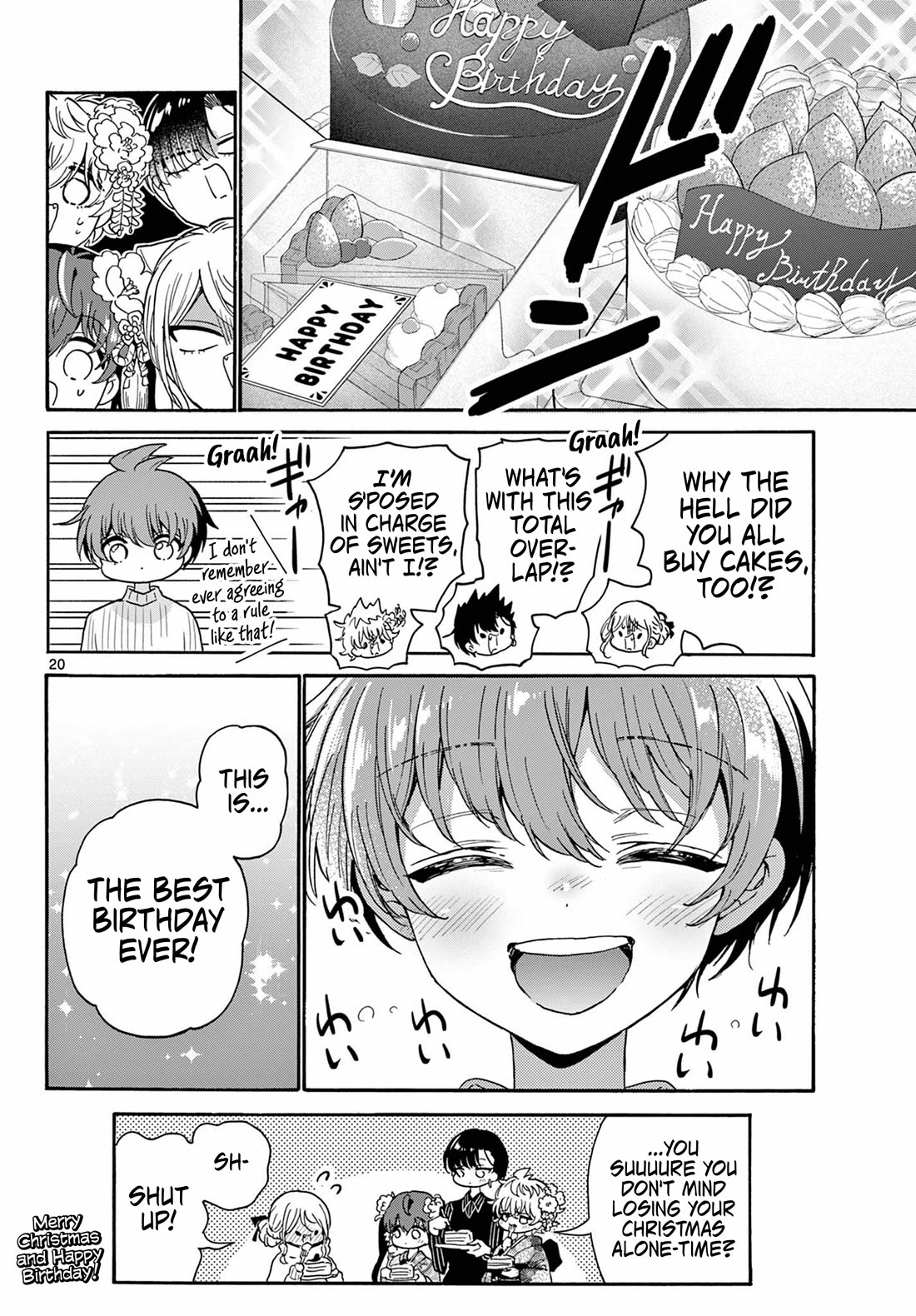 Mikadono Sanshimai wa Angai, Choroi chapter 184 page 20