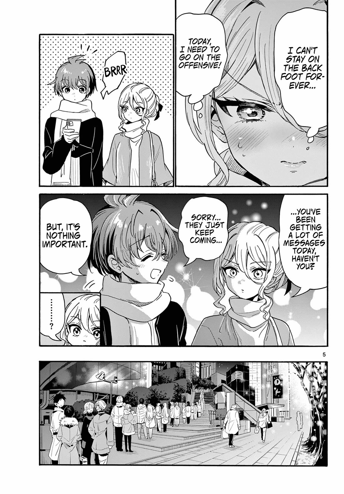 Mikadono Sanshimai wa Angai, Choroi chapter 184 page 5