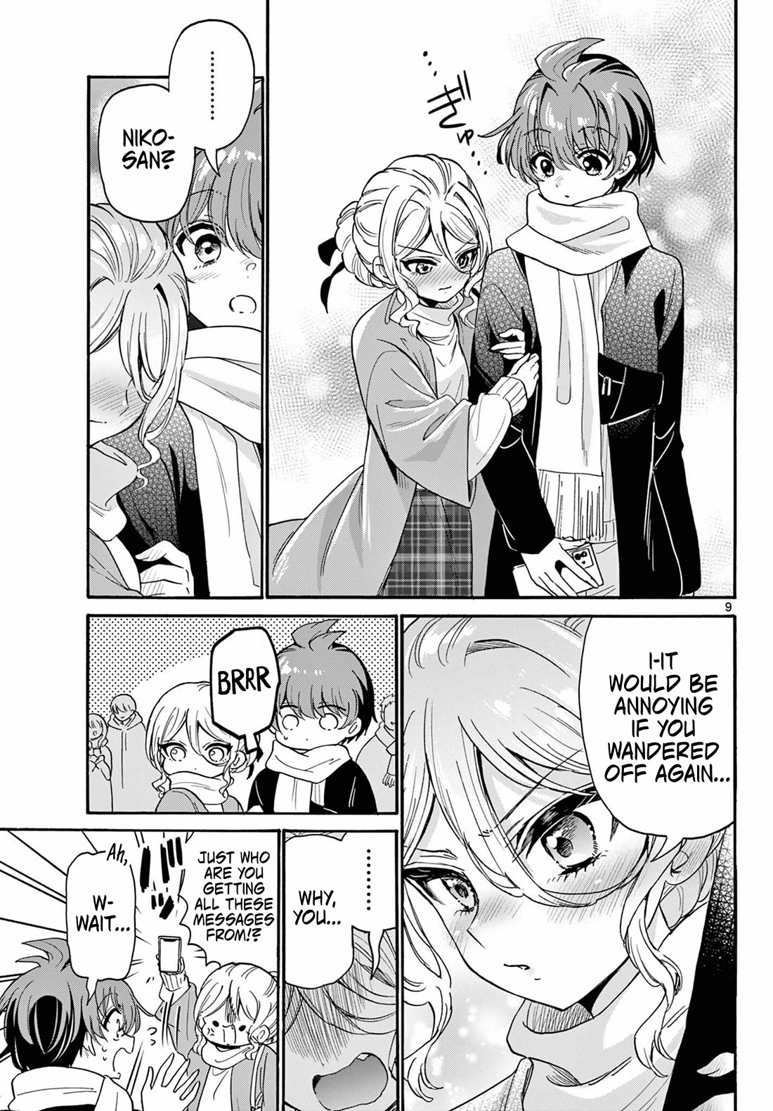 Mikadono Sanshimai wa Angai, Choroi chapter 184 page 9