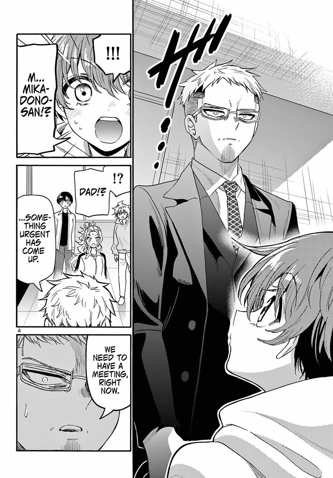 Mikadono Sanshimai wa Angai, Choroi chapter 185 page 4