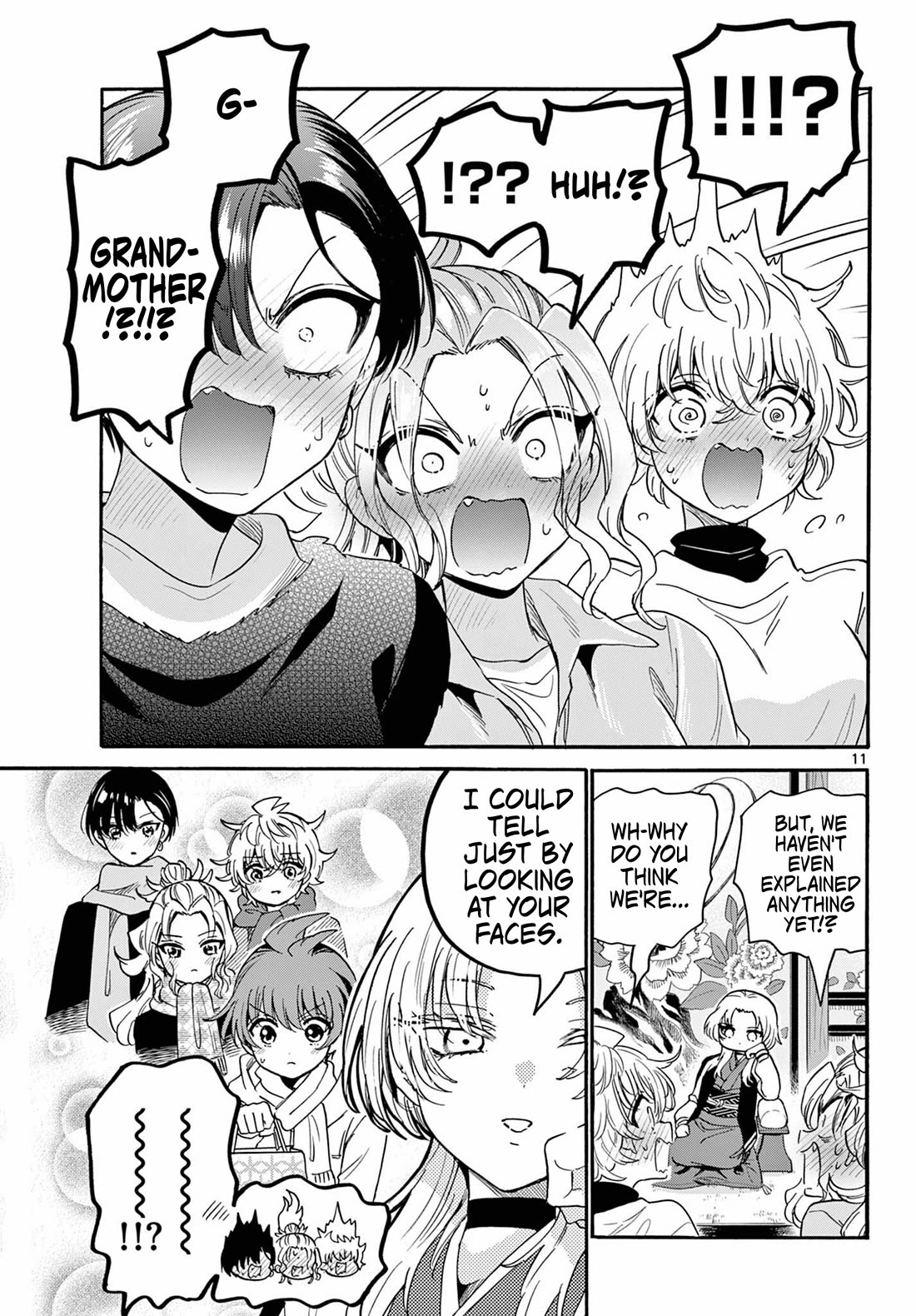 Mikadono Sanshimai wa Angai, Choroi chapter 186 page 10