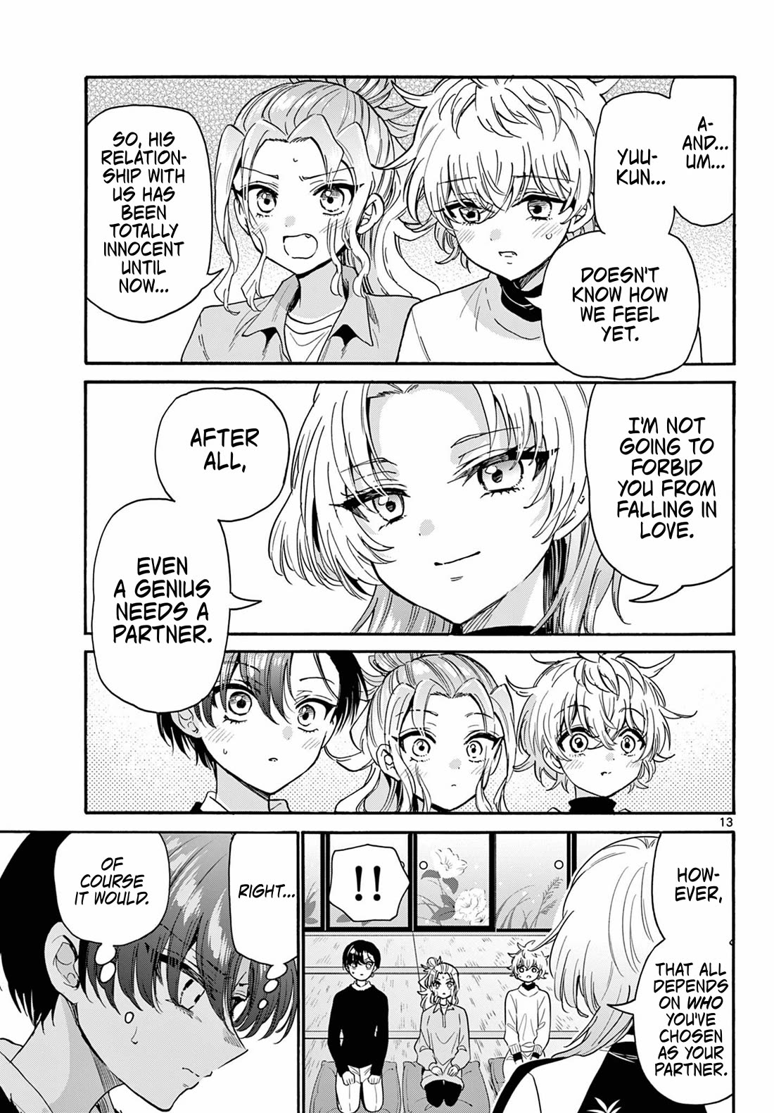 Mikadono Sanshimai wa Angai, Choroi chapter 186 page 12