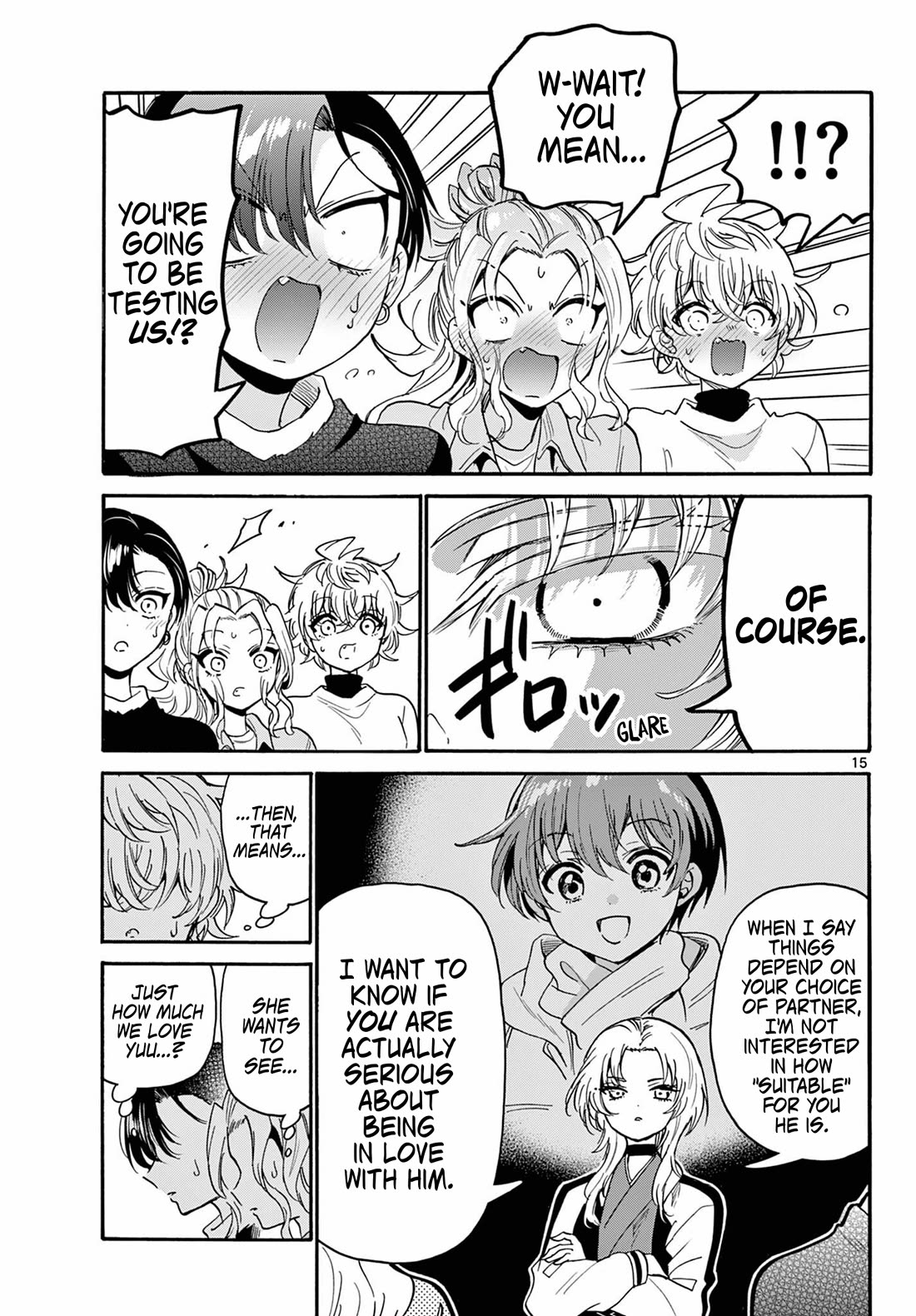 Mikadono Sanshimai wa Angai, Choroi chapter 186 page 14