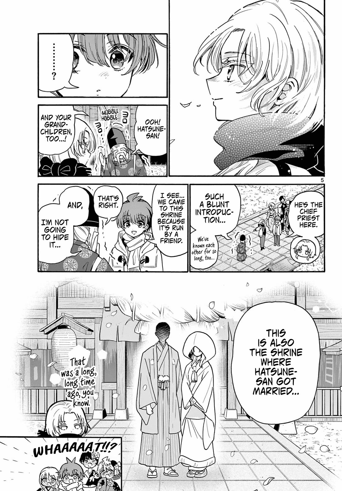 Mikadono Sanshimai wa Angai, Choroi chapter 189 page 5