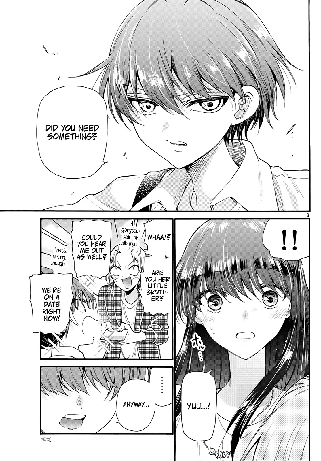 Mikadono Sanshimai wa Angai, Choroi chapter 19 page 13