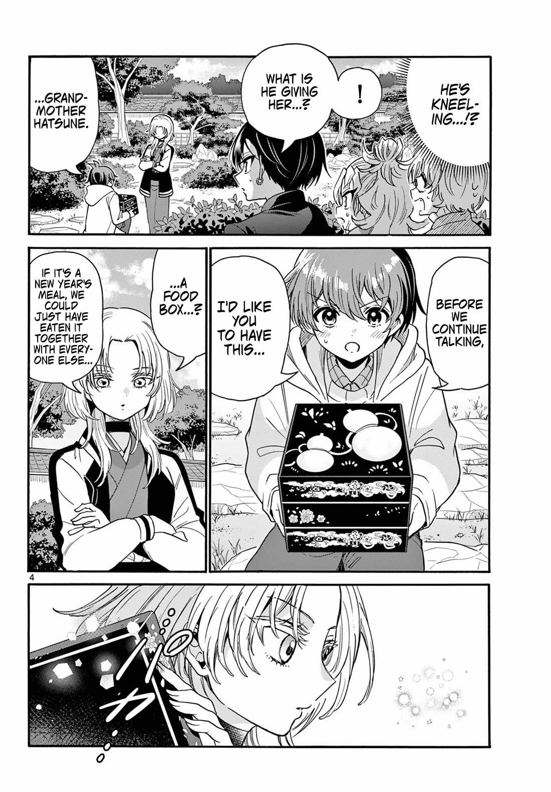 Mikadono Sanshimai wa Angai, Choroi chapter 191 page 4