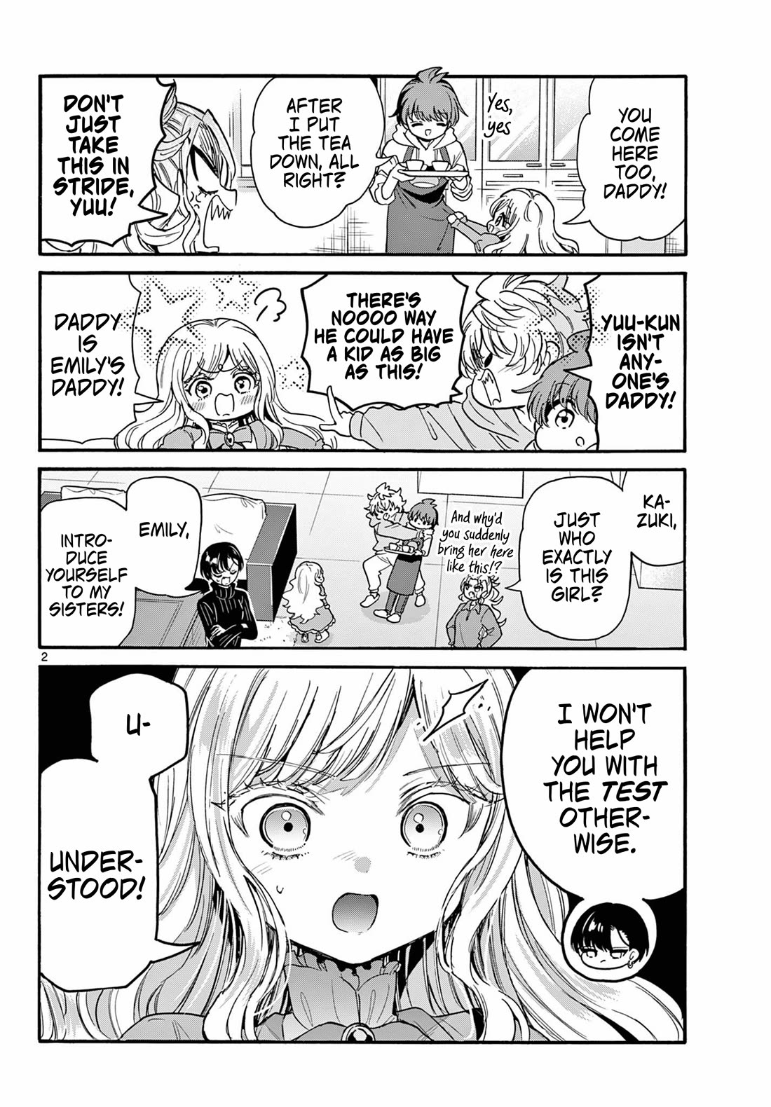 Mikadono Sanshimai wa Angai, Choroi chapter 197 page 2